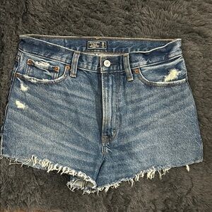 Blue Denim Women's Shorts